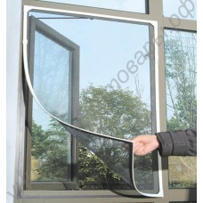 Москитная сетка на окно на липучке, 1 комплект